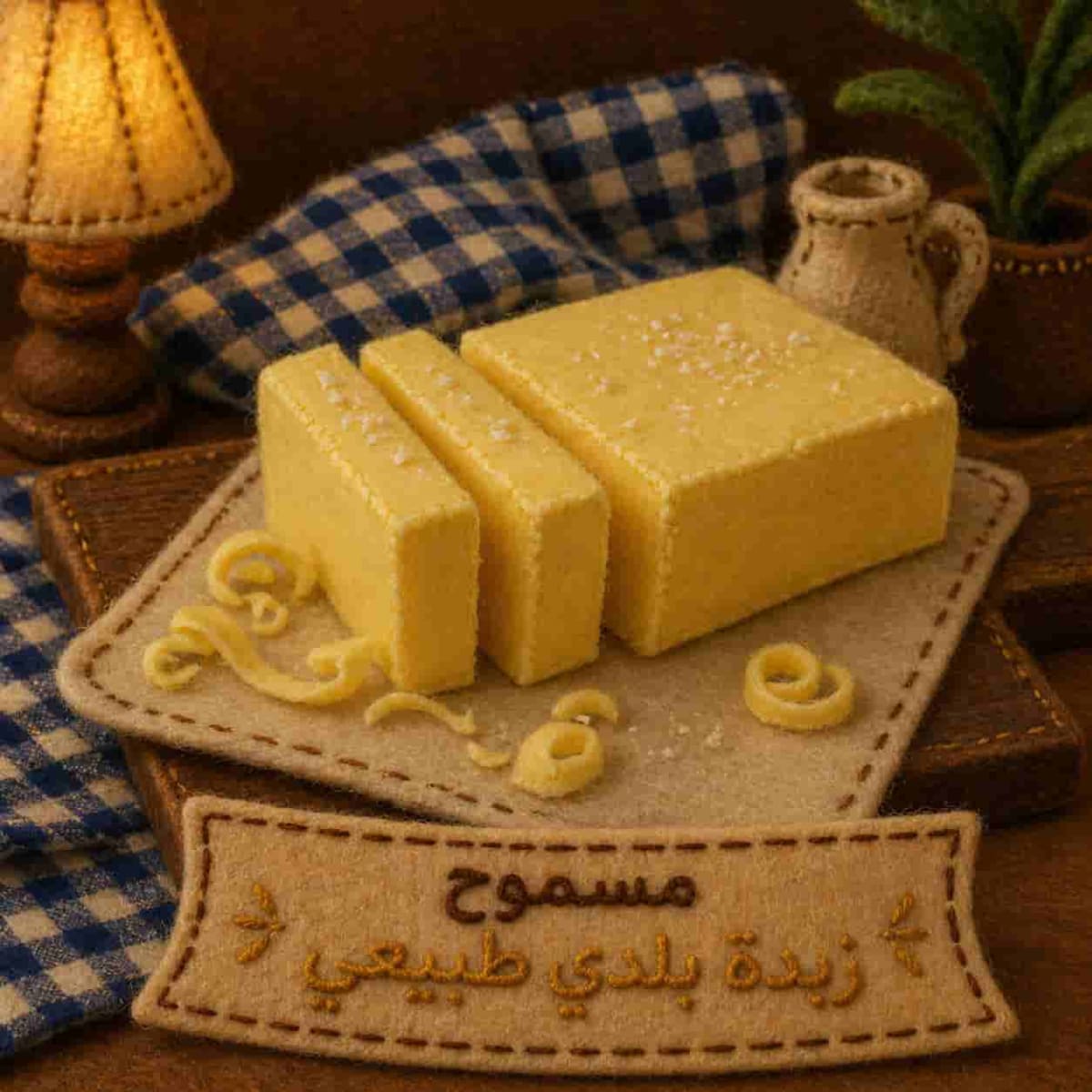 Natural country butter
