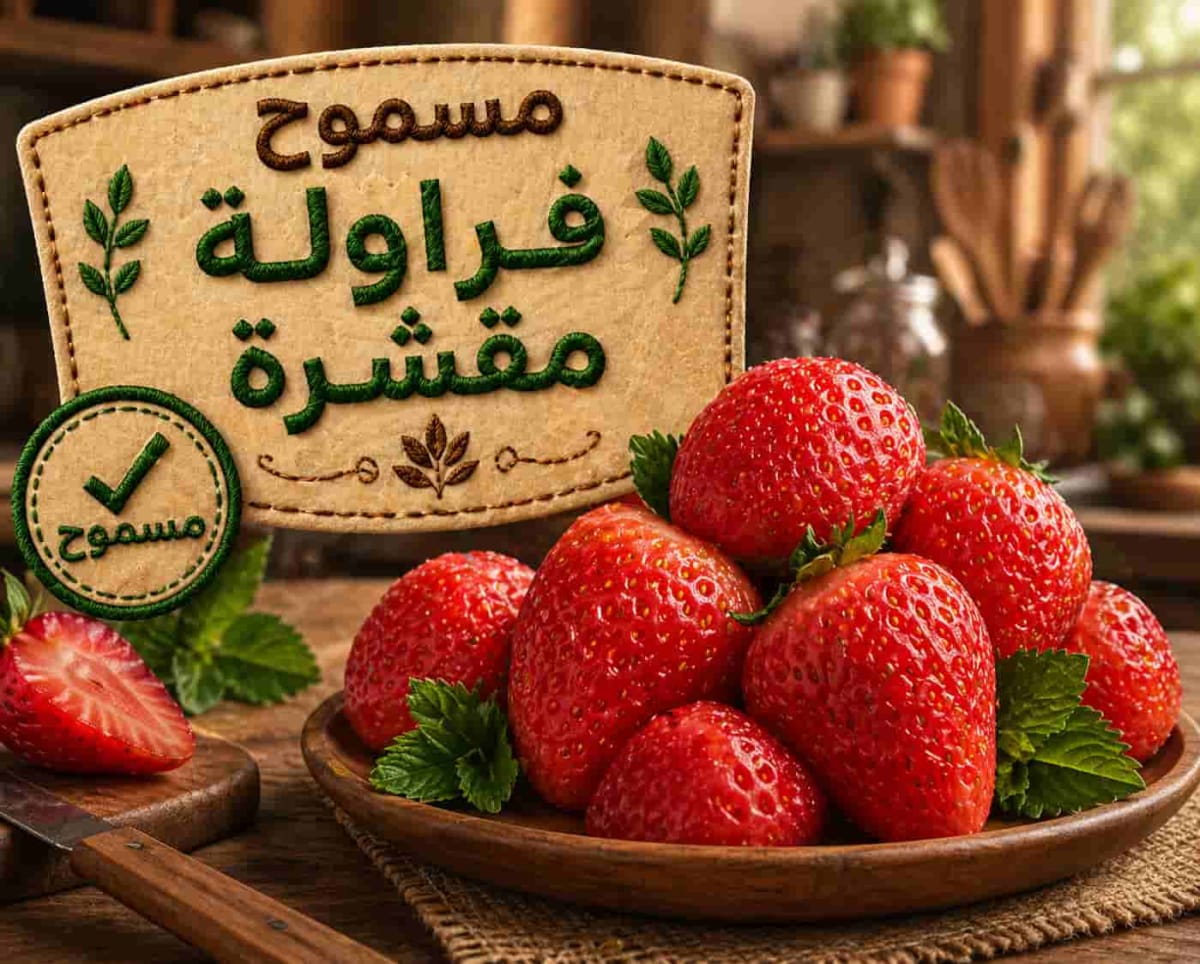 Fresh peeled strawberries