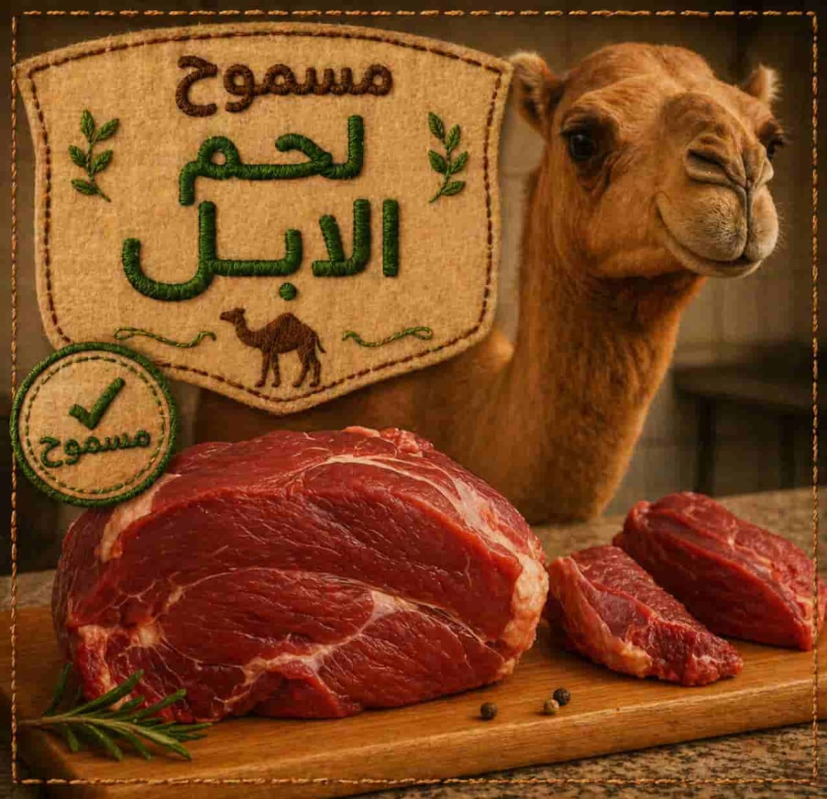 Camel meat