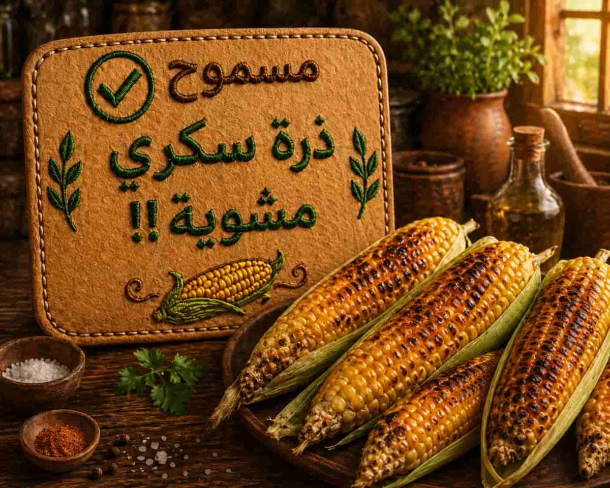 Grilled corn