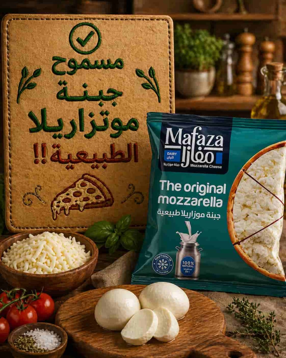 Natural mozzarella