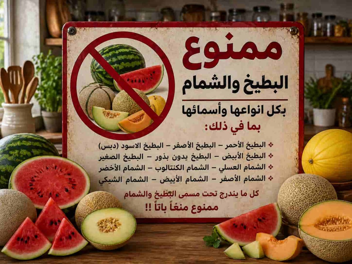 Watermelon and cantaloupe