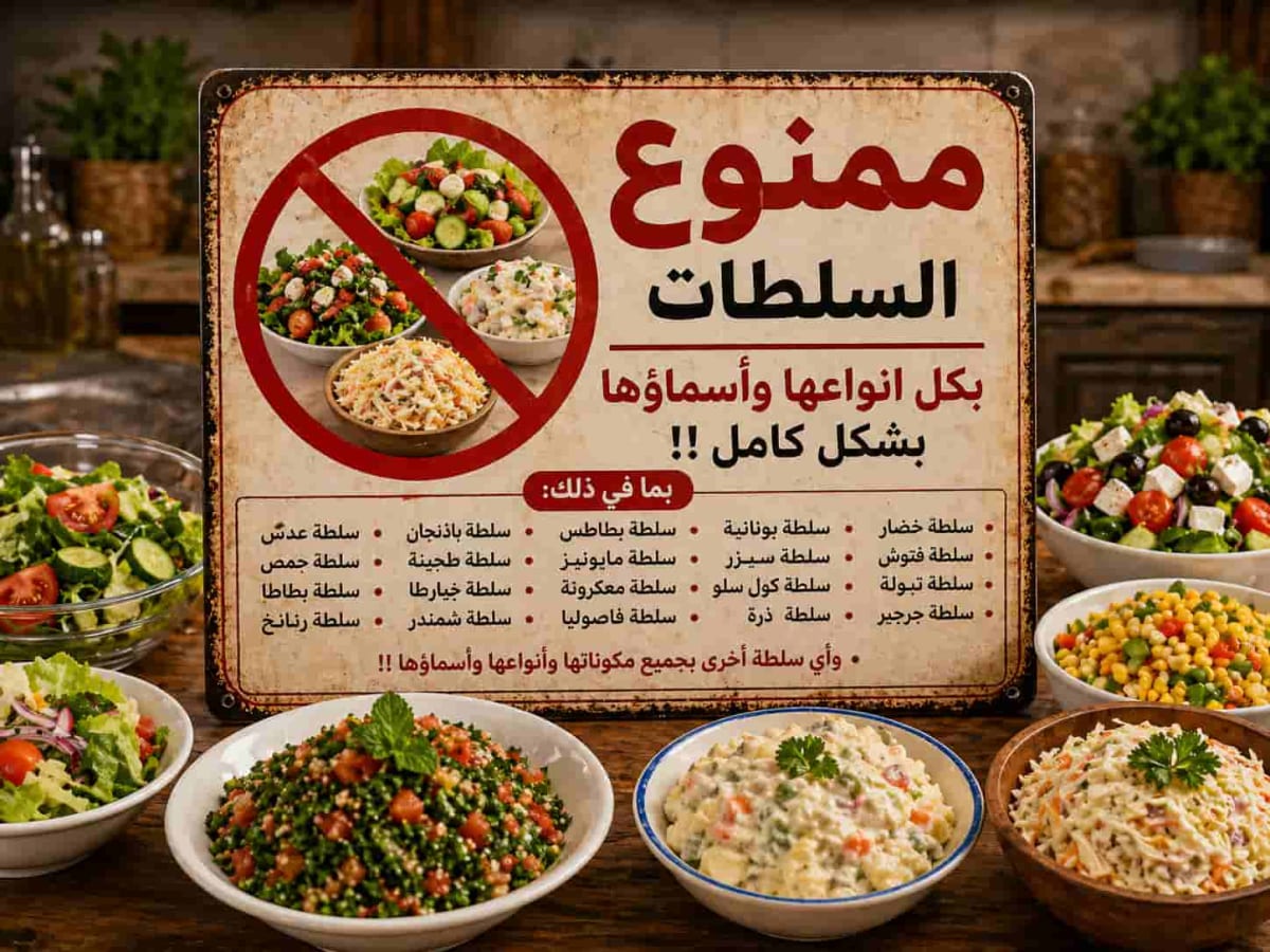 Salads (all types)